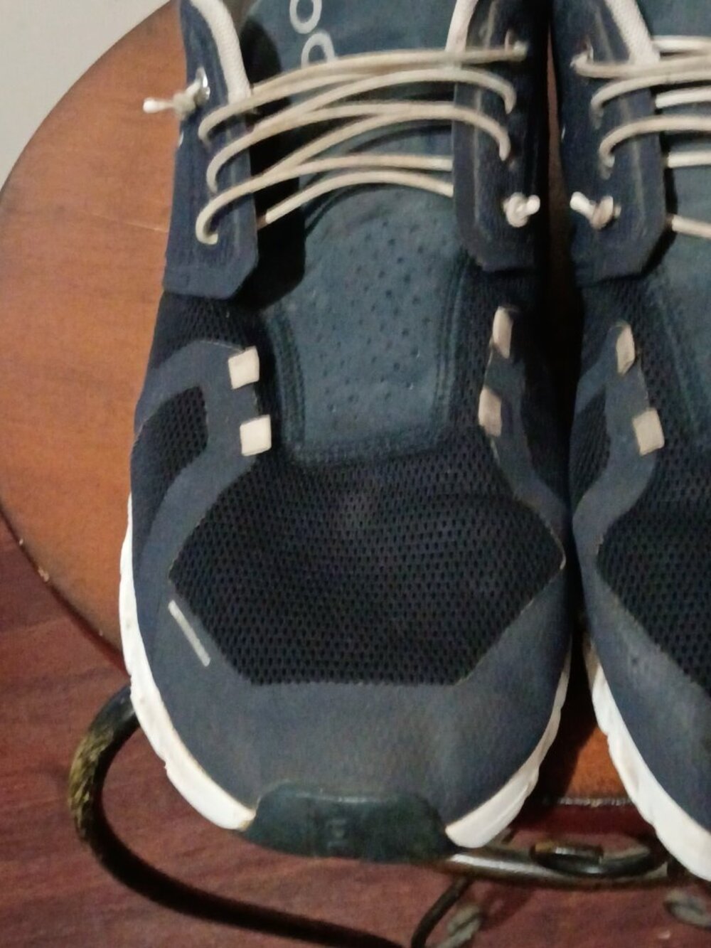 On Cloud Shoes Mens Size 13 Blue Mesh CloudTec Running Sneakers 59.98916 - Picture 7 of 13